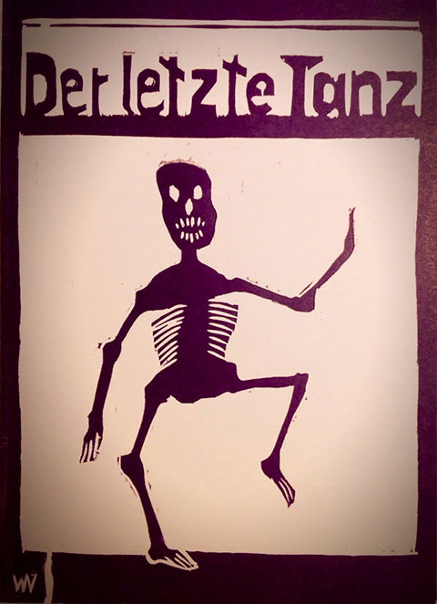 Titelblatt der Mappe Der letzte Tanz