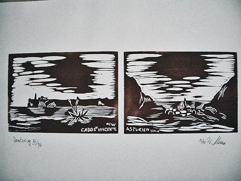 Cabo St. Vincente + Asturien