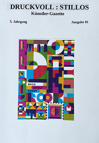 Druckvoll : Stillos, 5. Jahrgang, Ausgabe 01